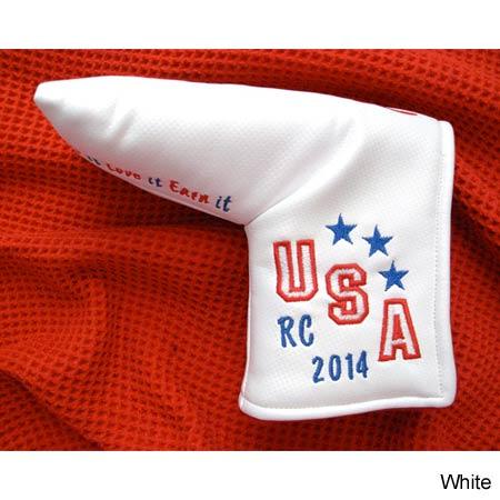59 Belts RC Team USA Limited Putter HeadcoverWhite - Fairway Golf
