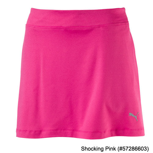 Puma Ladies Solid Knit Golf Skirt (#572866) XS Shocking Pink