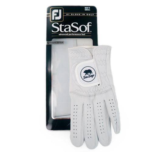 FootJoy StaSof San Diego Golf Glove ML Pearl LH/Regular (86740) - Fairway Golf