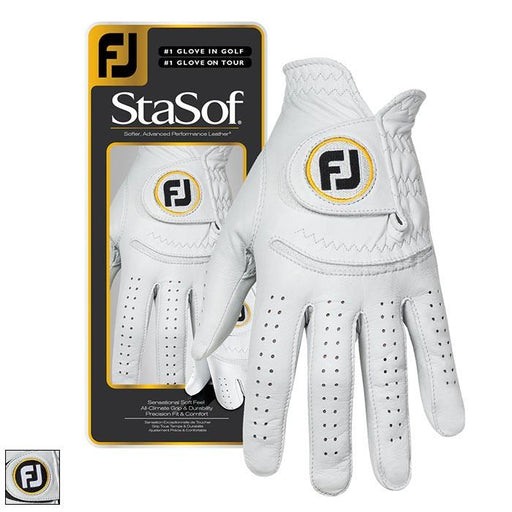 FootJoy 2020 Ladies StaSof Golf Glove S Pearl/White (66785E-999-S) RH/Regular - Fairway Golf