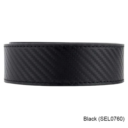 Nexbelt Carbon Black 1 3/8" Leather Dress Strap