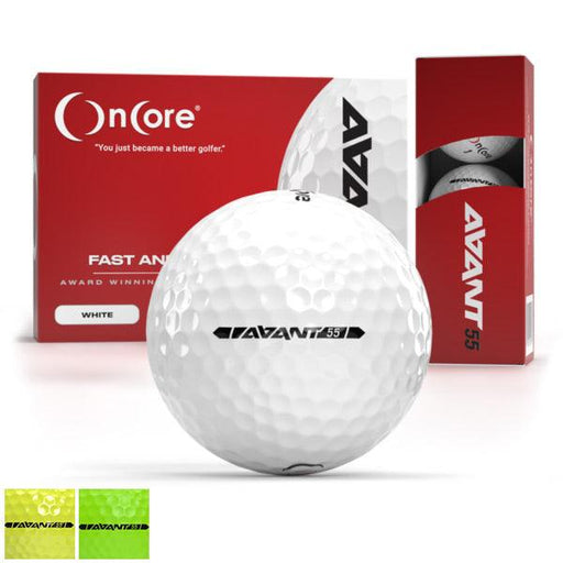OnCore Golf AVANT 55 Golf Ball White - Fairway Golf