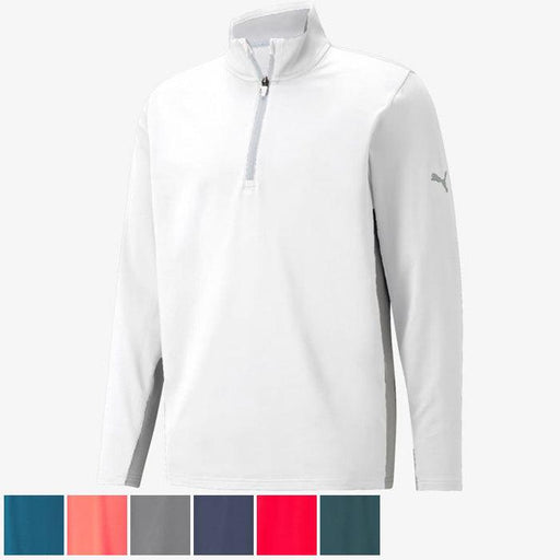 Puma Gamer Golf 1/4 Zip XL Bright White (599127-02) - Fairway Golf