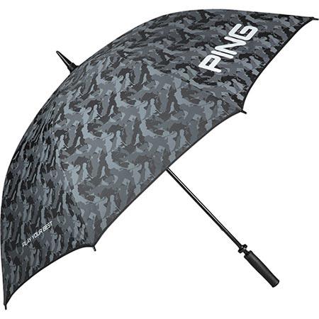 PING Single Canopy Umbrella Mr Ping Camo (34169-01) - Fairway Golf
