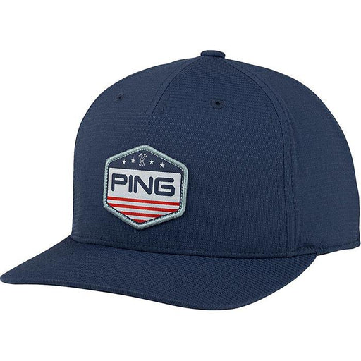 Ping Limited Edition Liberty Performance Snapback Golf Hat Navy (36275-02) - Fairway Golf
