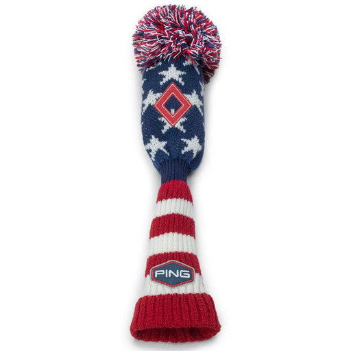 Ping Limited Edition Liberty Knit Fairway Headcover Red/White/Blue - Fairway Golf