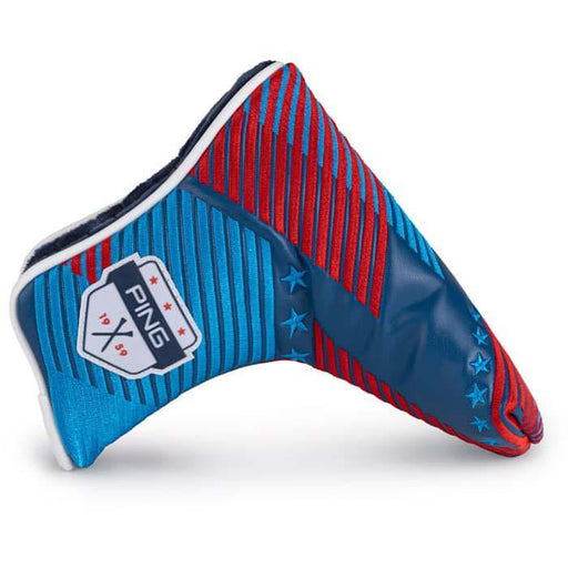 PING Stars and Stripes Blade Putter Cover Red/White/Blue (36641-01) - Fairway Golf