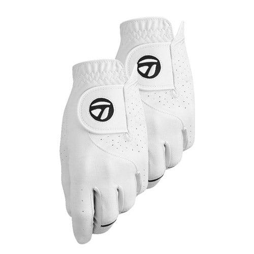 TaylorMade Stratus Tech 2-Pack Gloves M White LH - Fairway Golf