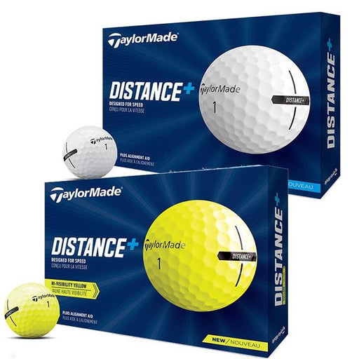 TaylorMade Distance+ Golf Balls White (N7608601) - Fairway Golf