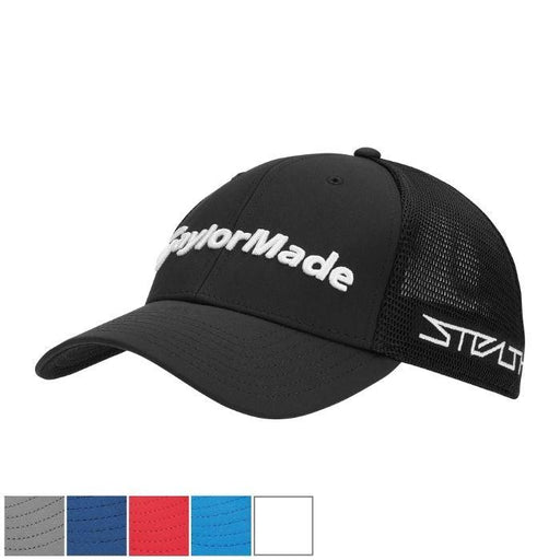 TaylorMade Tour Cage Hat L/XL White (N8934321) - Fairway Golf