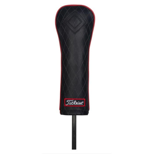 Titleist Jet Leather Headcovers Fairway Black (TA9NTLHC-FW) - Fairway Golf