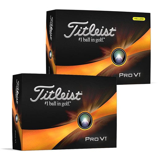 Titleist Pro V1 Golf Ball Yellow - Fairway Golf