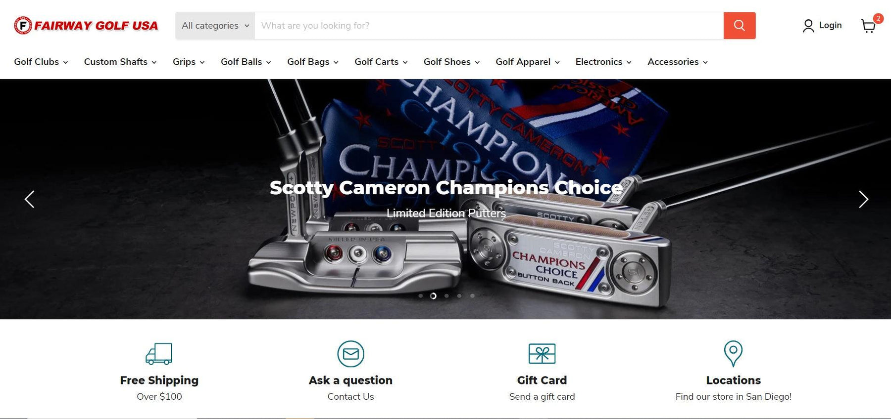 Welcome to our new website! - Fairway Golf