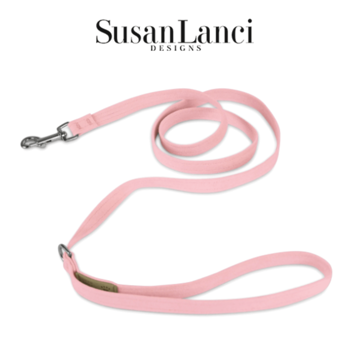 Susan Lanci Solid Leash Puppy Pink