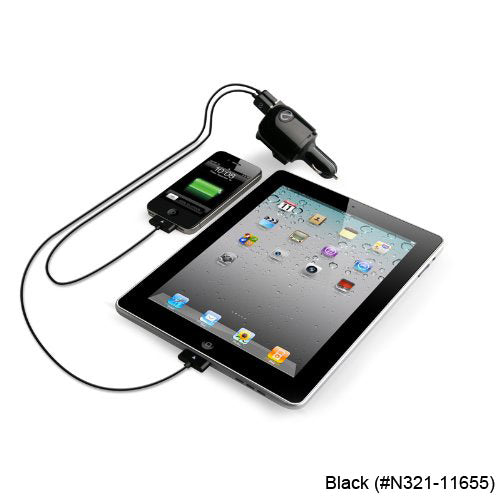 Naztech Dual USB 3 in 1 Chargers w/Micro USB Cable