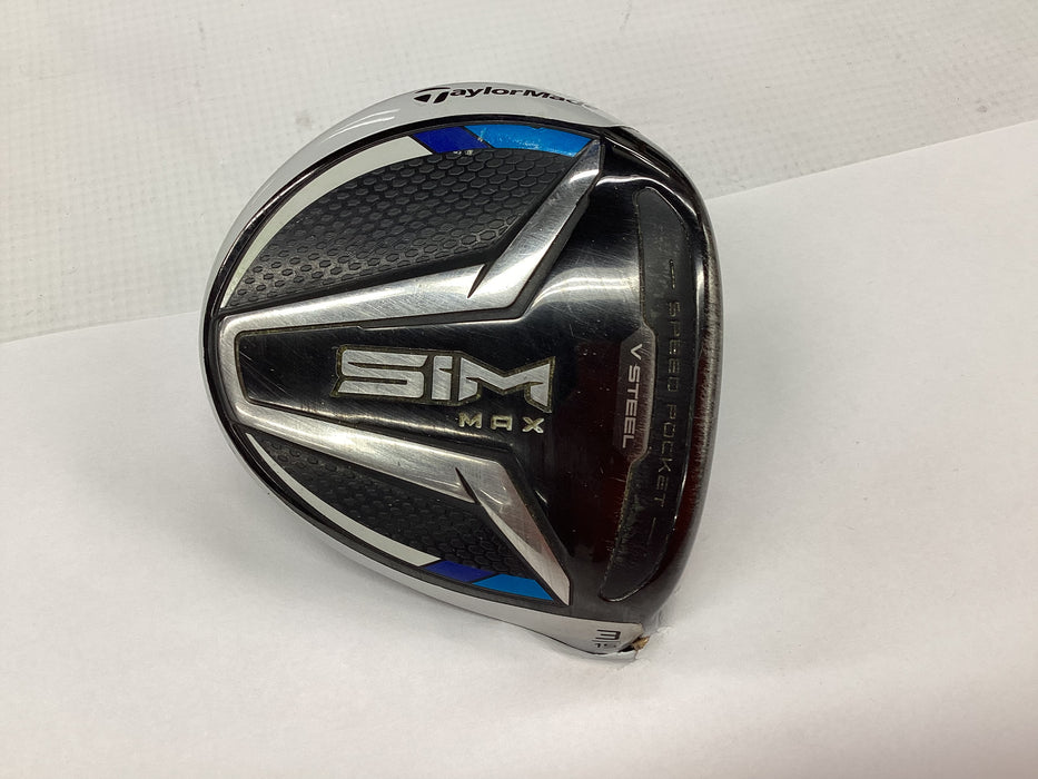 TaylorMade SIM Max Fairway Wood RH 3/15deg Ventus Blue FW 6 Stiff Pre-Owned