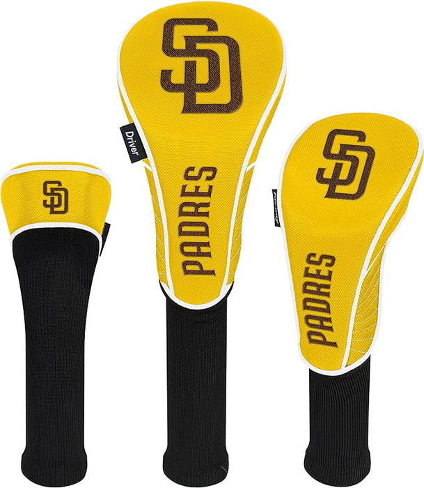 MLB San Diego Padres 3-Headcover Set