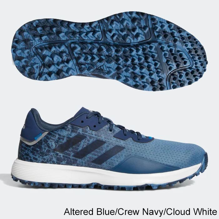 Adidas S2G Spikeless Shoes 11.0 Altered Blue / Crew Navy / Clou Medium