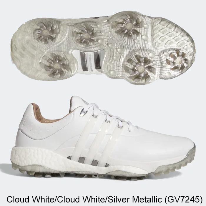 Adidas Tour360 22 Golf Shoes 11.0 Cloud White/Cloud White/Silver