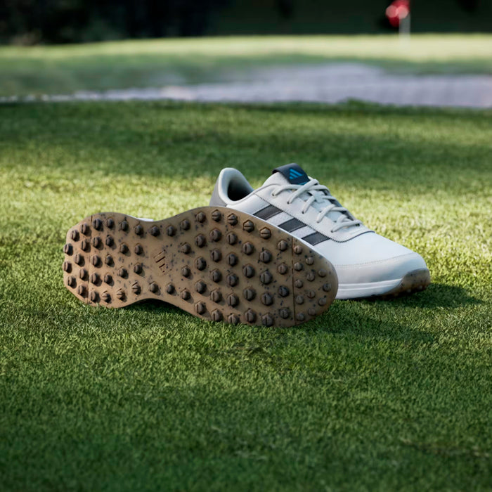 adidas S2G 24 Leather Spikeless Golf Shoes - Cloud White / Carbon / Chalk White