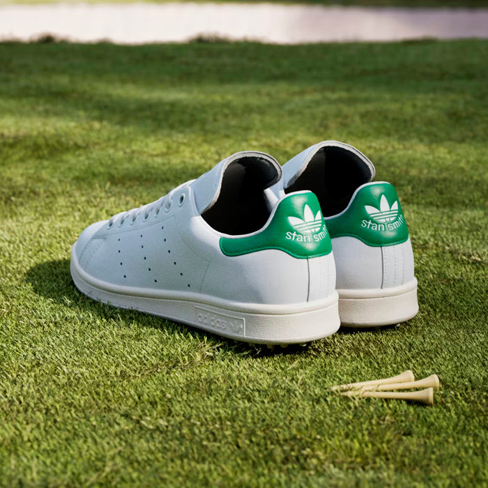 adidas Stan Smith Spikeless Golf Shoes - Cloud White / Green / Off White