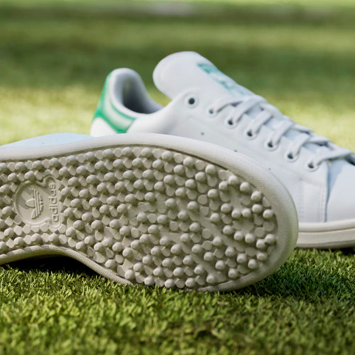 adidas Stan Smith Spikeless Golf Shoes - Cloud White / Green / Off White