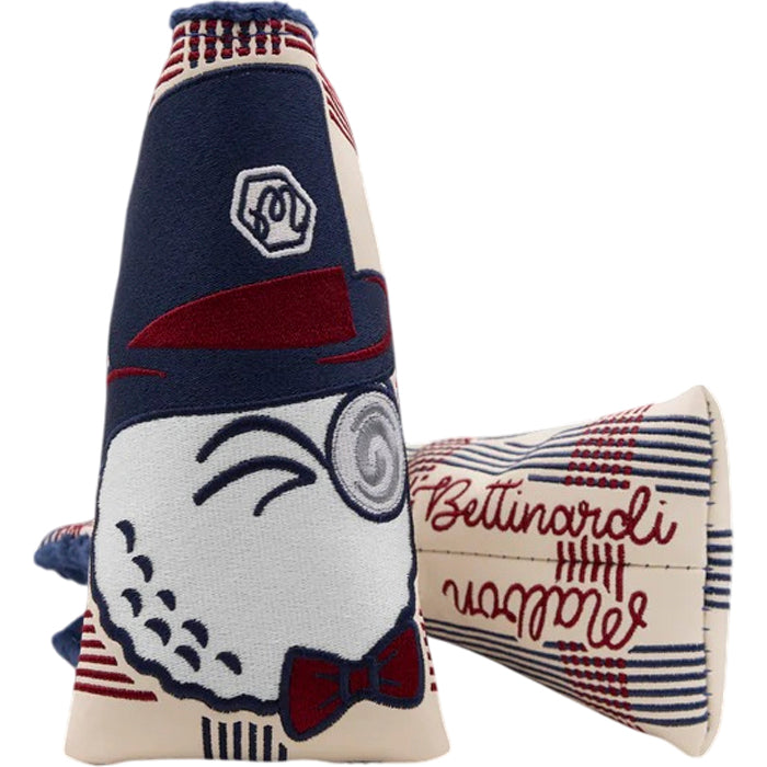 Malbon x Bettinardi Gangster Buckets Creme Plaid Blade Putter Headcover
