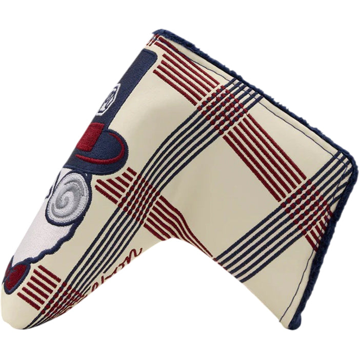 Malbon x Bettinardi Gangster Buckets Creme Plaid Blade Putter Headcover