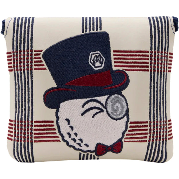 Malbon x Bettinardi Gangster Buckets Creme Plaid Mallet Putter Headcover