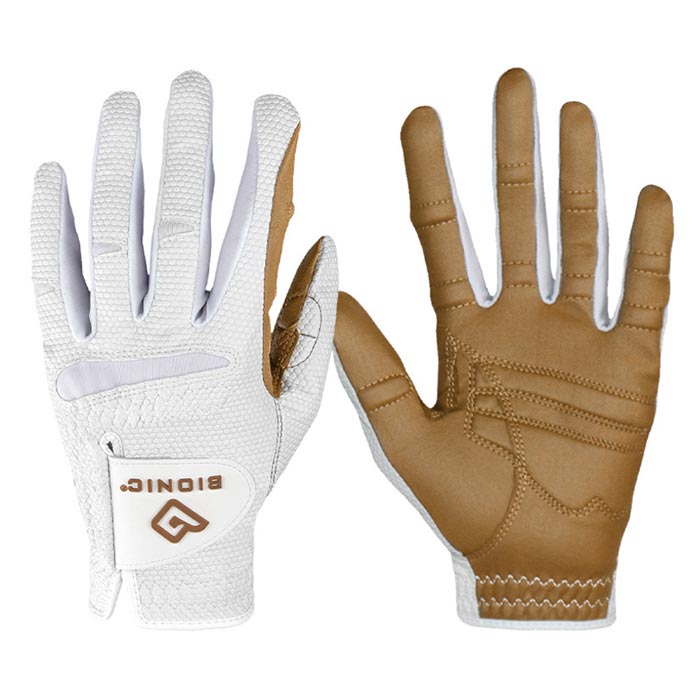 Bionic Ladies RelaxGrip 2.0 Golf Gloves XL Caramel LH