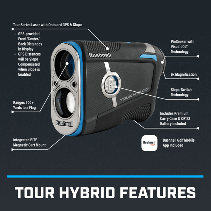 Bushnell Tour Hybrid Laser Rangefinder