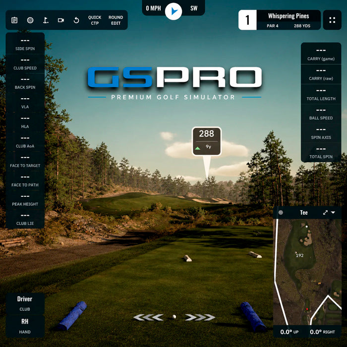 Blue Tees Rainmaker Portable Launch Monitor