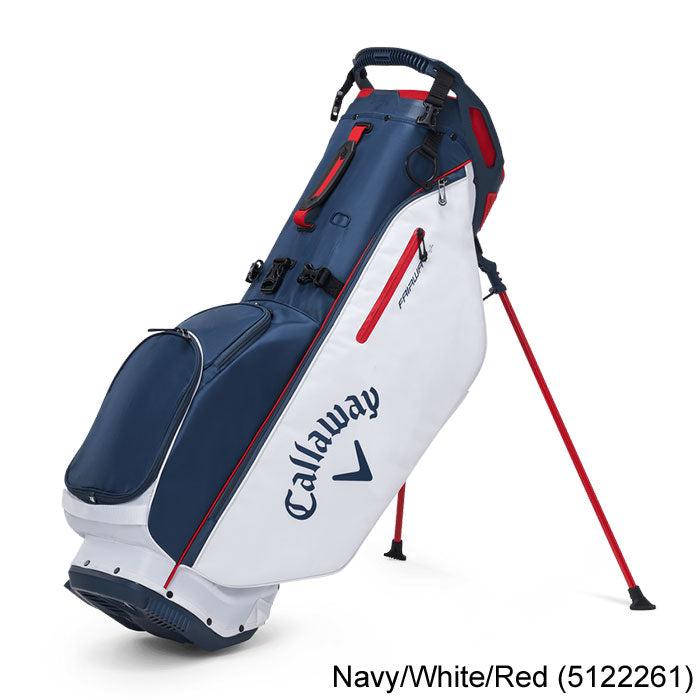 Callaway Fairway+ Double Strap Stand Bag Navy/White/Red (5122261)