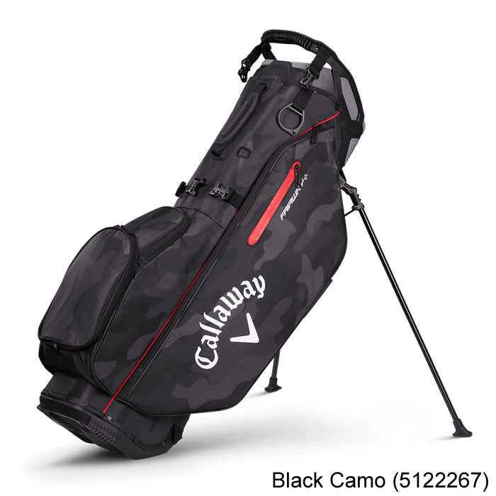 Callaway Fairway+ Double Strap Stand Bag Black Camo (5122267)