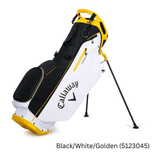 Callaway Fairway+ Stand Bag Black/White/Golden (5123045) - Fairway Golf