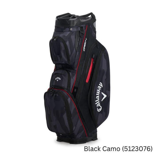 Callaway ORG 14 Cart Bag Black Camo (5123076) - Fairway Golf