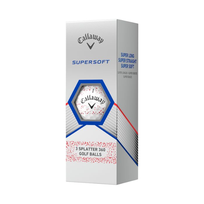 Callaway Supersoft Splatter 360 Golf Balls