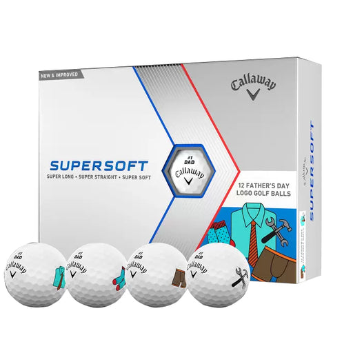 Callaway Supersoft Father�fs Day Golf Balls