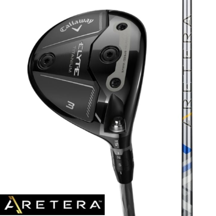 Callaway ELYTE Ti Fairway Wood w/ARETERA Shaft