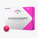 Callaway Supersoft Matte Pink Golf Balls