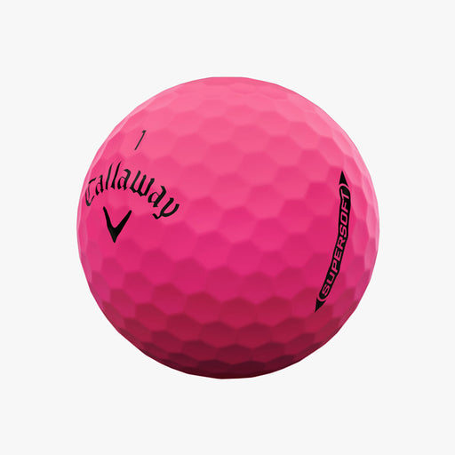 Callaway Supersoft Matte Pink Golf Balls