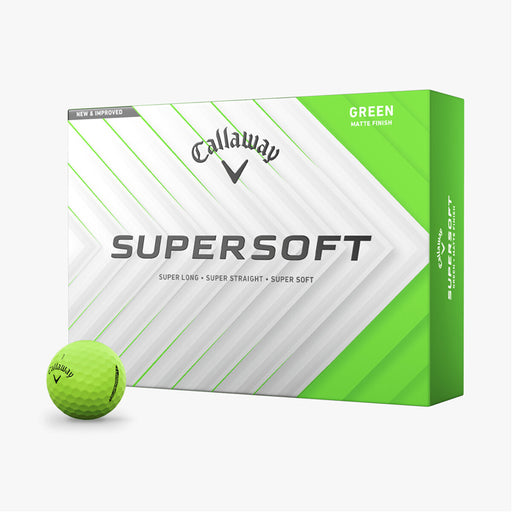 Callaway Supersoft Matte Green Golf Balls