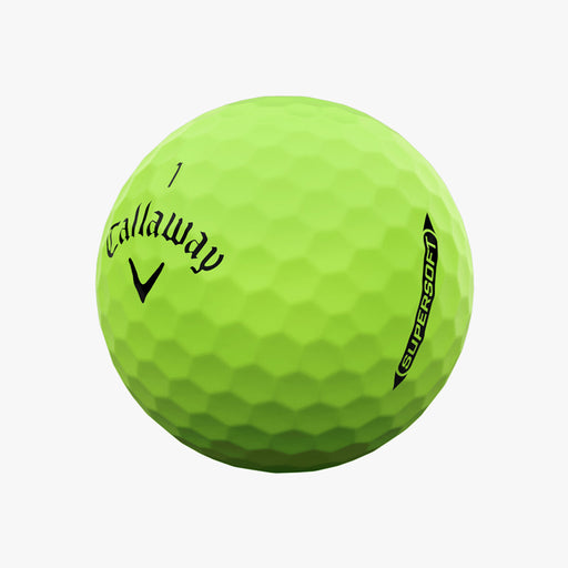 Callaway Supersoft Matte Green Golf Balls