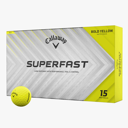 Callaway Superfast Bold Yellow 15-Pack Golf Balls