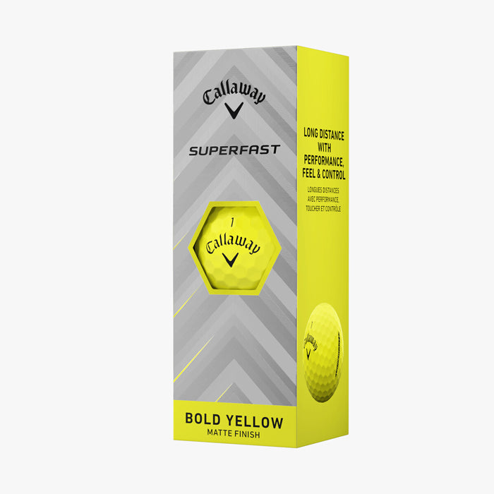 Callaway Superfast Bold Yellow 15-Pack Golf Balls