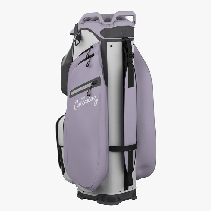 Callaway CARGO Cart Bag - White/Orchid Petal