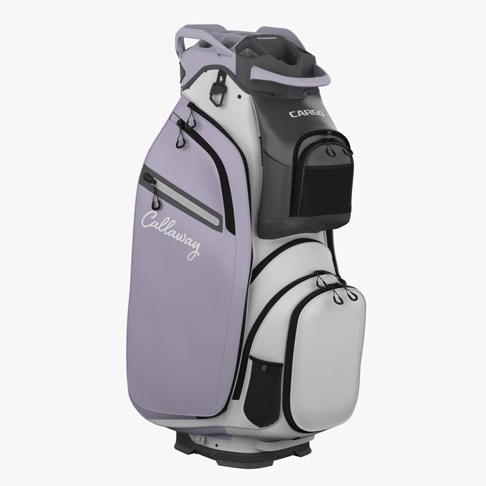 Callaway CARGO Cart Bag - White/Orchid Petal