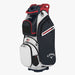 Callaway CARGO Cart Bag - White/Navy/Red Flag