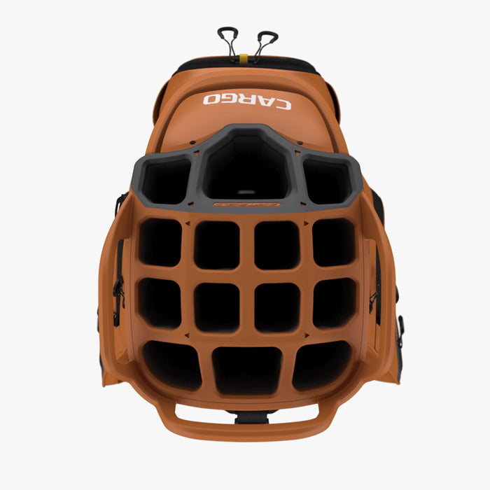 Callaway CARGO Cart Bag - White/Copper/Goldenrod