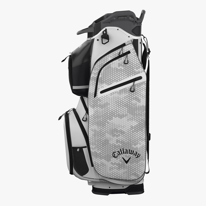 Callaway CARGO Cart Bag - White/Hex Camo